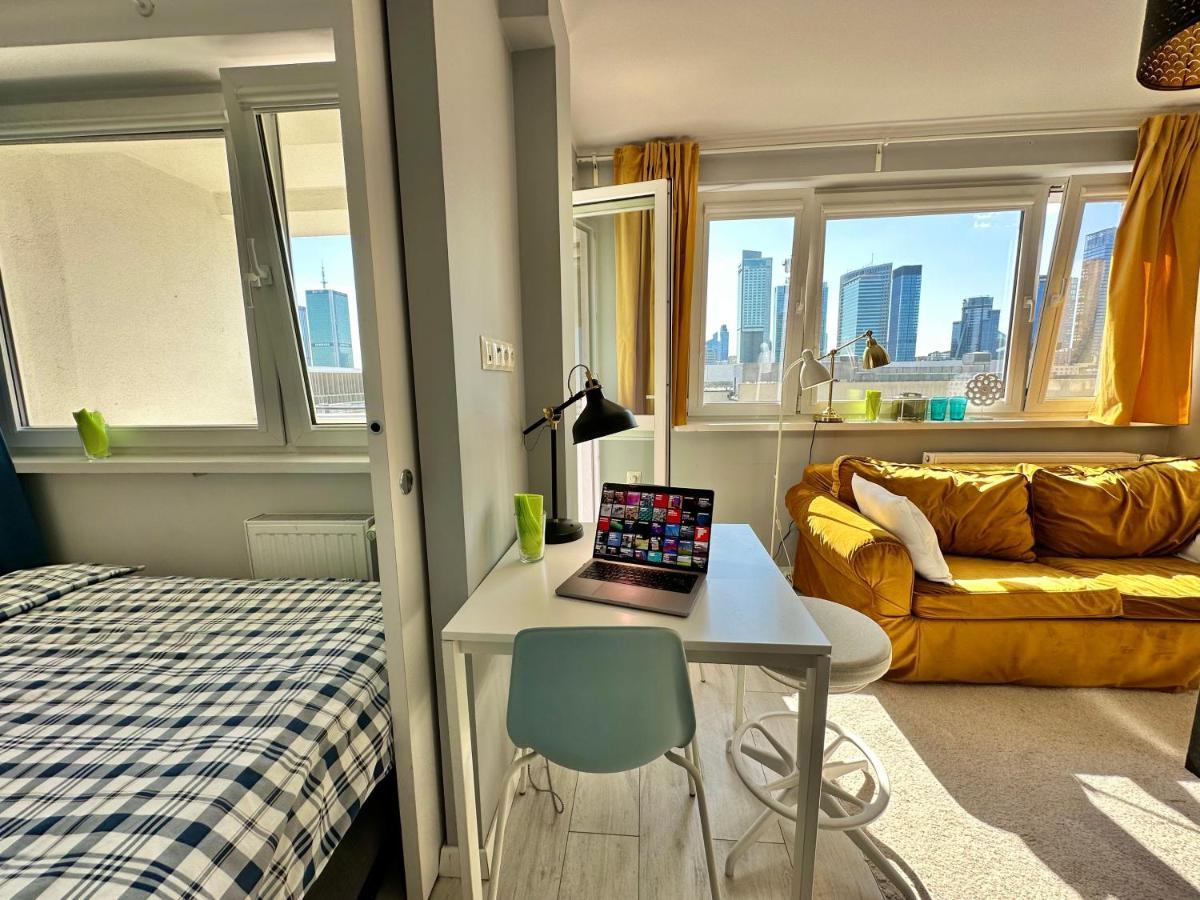 Appartement Gold 2 King Size Bed, Metro X2 Free Wifi, 50'Tv Netflix, Hbo, Appletv+ à Varsovie Extérieur photo